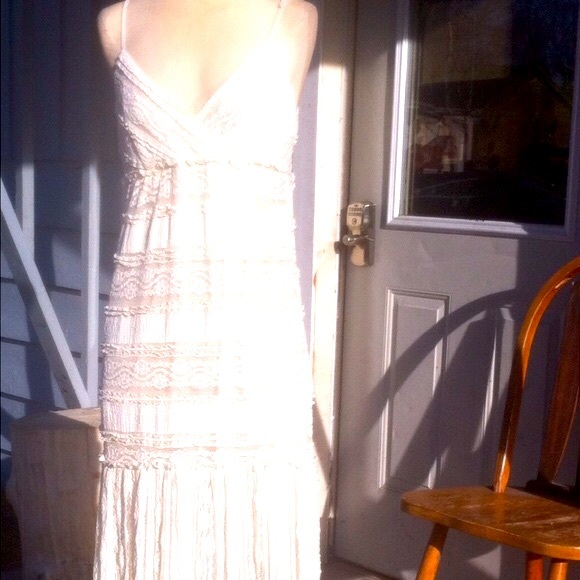 NWOTGS 🎀HEM & THREAD🎀 LACEY COTTEN BLEND🎀LINED - Picture 5 of 5